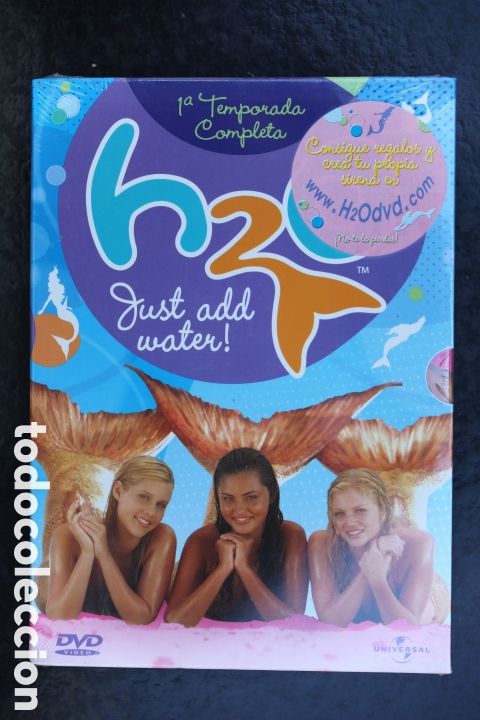 Series de TV: Pack DVD precintado. H2O JUST ADD WATER! 1&ordf; TEMPORADA COMPLETA cuatro discos. Nuevo.