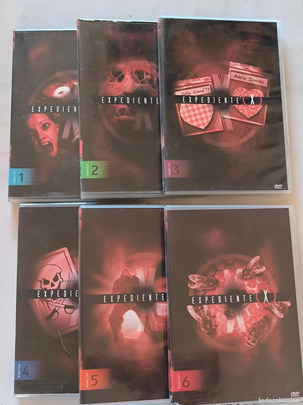 Series de TV: DVD EXPEDIENTE X CUARTA TEMPORADA COMPLETA - TEMPORADA 4 VOL. 1 A 6 (5W)