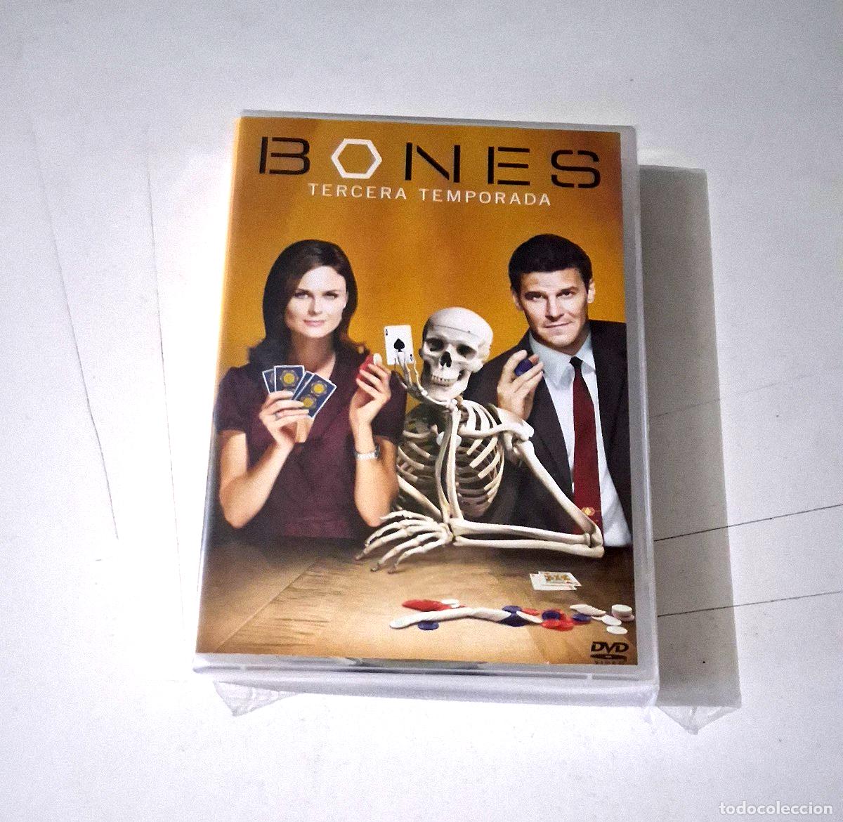 Series de TV: DVD &rdquo;BONES 3 TERCERA TEMPORADA COMPLETA&rdquo; DAVID BOREANAZ EMILY DESCHANEL