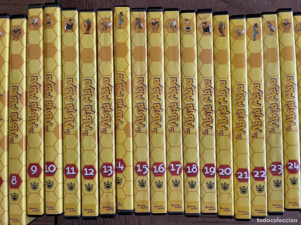 Series de TV: 34 DVD's de La abeja Maya, RBA, Planeta Junior