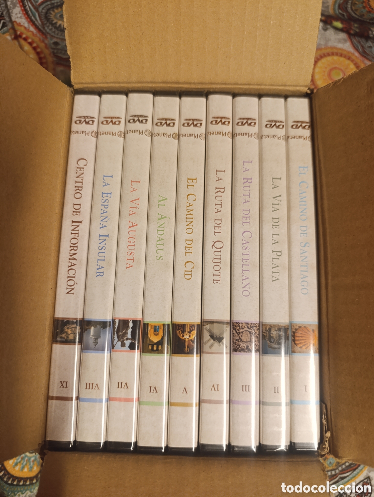 Series de TV: Colecci&oacute;n DVDs Rutas de Espa&ntilde;a. Planeta