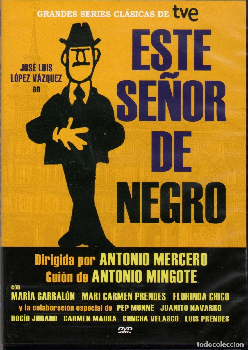 Series de TV: Este se&ntilde;or de negro DVD Serie completa TVE 1975 Antonio Mercero J Luis Lopez Vazquez Mingote
