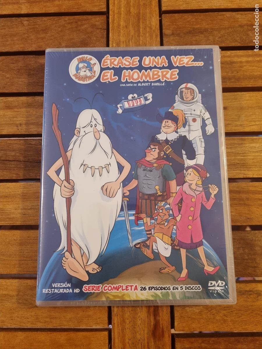 Series de TV: &Eacute;rase una vez... El Hombre - Serie completa - DVD nuevo - Il &Eacute;tait Une Fois... L'Homme
