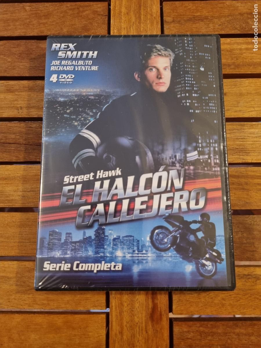 Series de TV: El Halc&oacute;n Callejero - Serie completa - DVD nuevo - Street Hawk