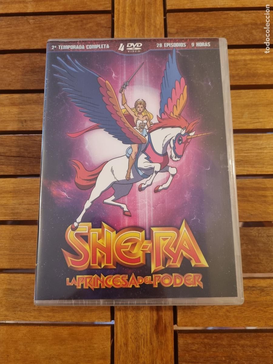 Series de TV: She-Ra - La Princesa del Poder - 2&ordf; temporada - 28 episodios - 9 horas - 4 DVD - DVD nuevo
