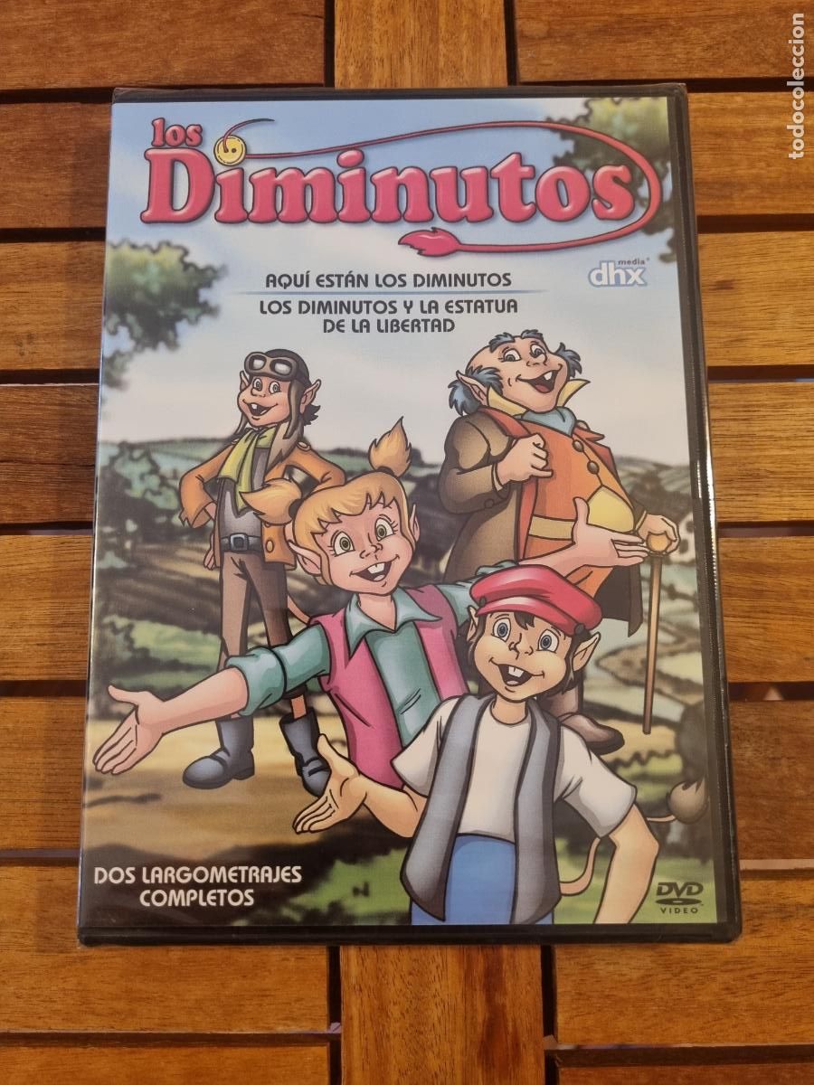Series de TV: Los Diminutos - Aqu&iacute; est&aacute;n los Diminutos + Los Diminutos y la Estatua de la Libertad - DVD nuevo