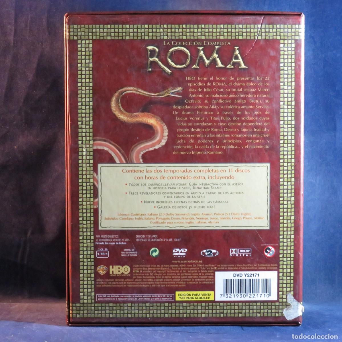 Series de TV: ROMA (LA COLECCI&Oacute;N COMPLETA) - 11 DVD - Foto 2