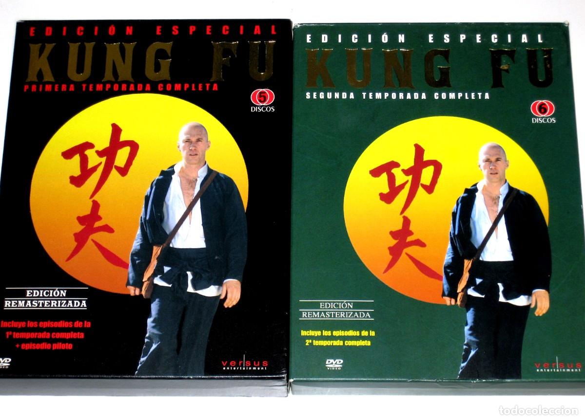 Series de TV: Kung Fu (T1 y T2 - 11 Discos) - David Carradine Radames Pera Keye Luke DVD DESCATALOGADA