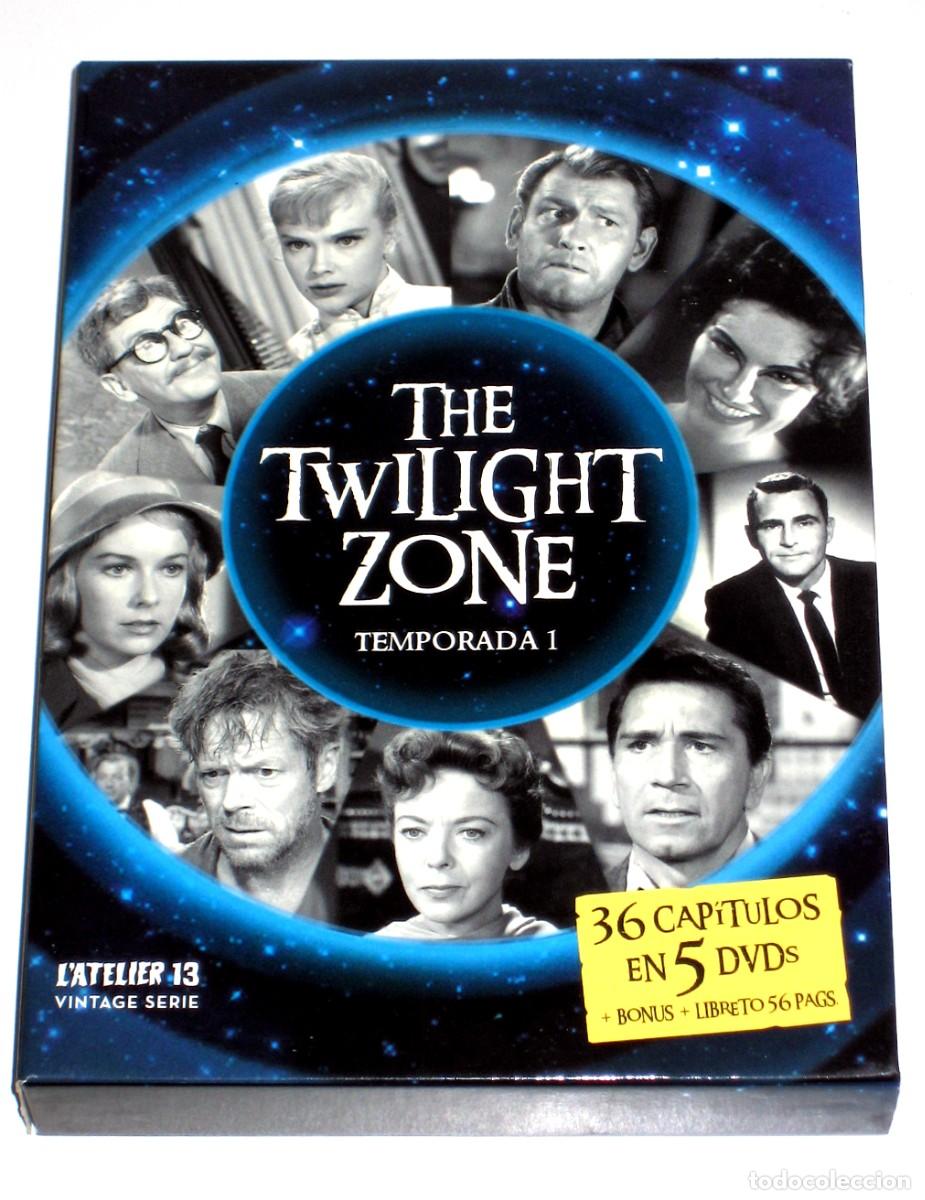 Series de TV: The Twilight Zone (La Dimensi&oacute;n Desconocida) Temporada 1 (5 Discos + Libreto 56 Pags.) DVD DESCAT.