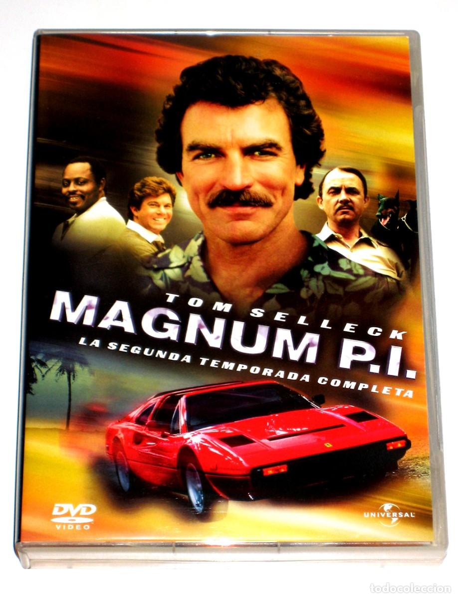 Series de TV: Magnum P.I. - T2 Completa (6 Discos) - Tom Selleck John Hillerman Roger E. Mosley DVD DESCATALOG.