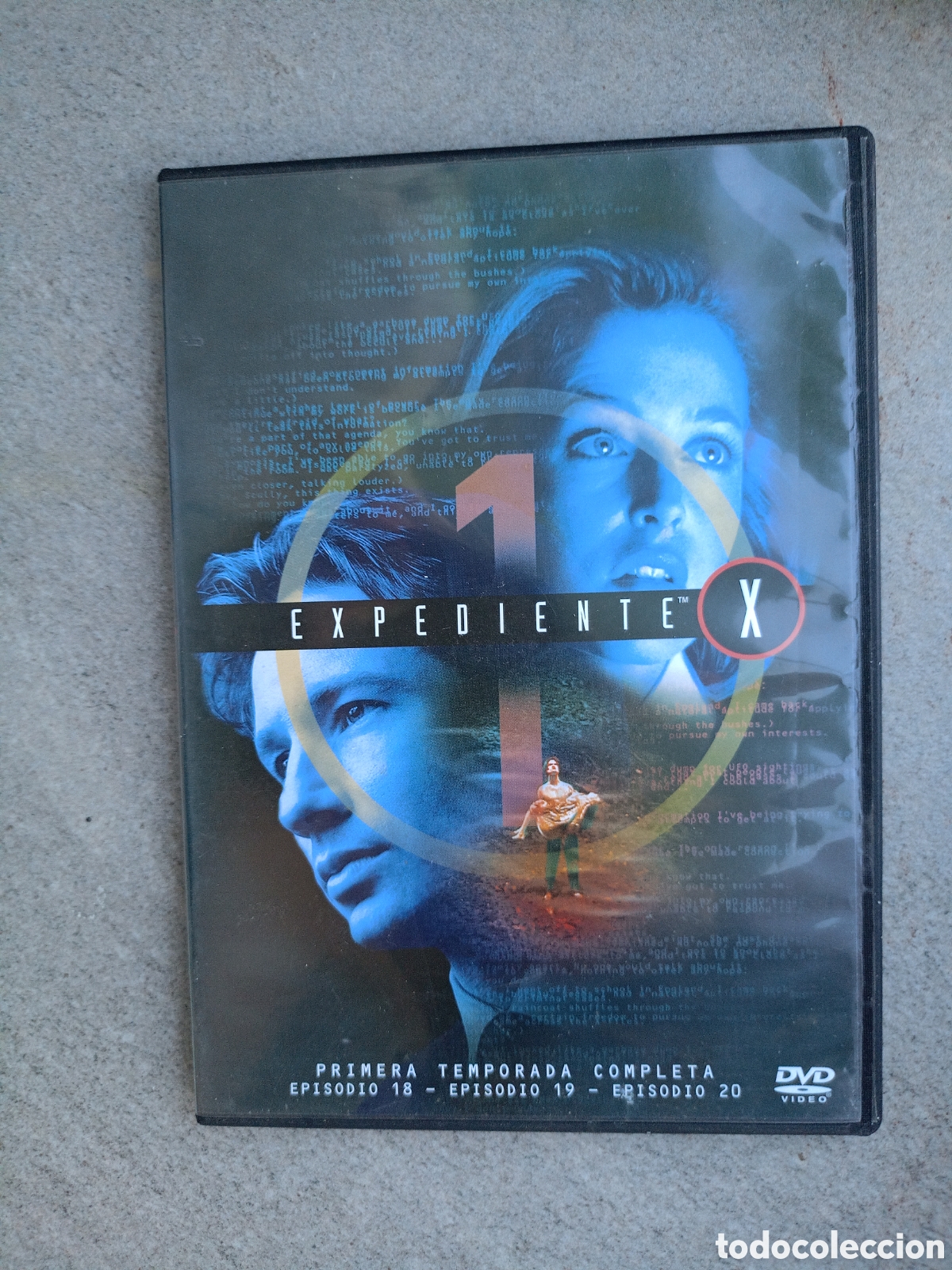 Series de TV: Expediente X episodios 18,19 y 20 primera temporada dvd