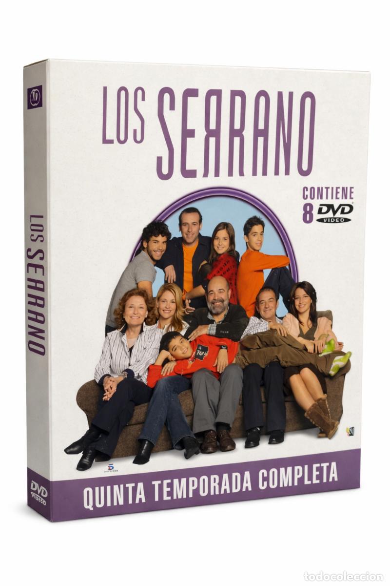 Series de TV: Serie: Los Serrano. 5&ordf; Temporada completa. 8 DVD