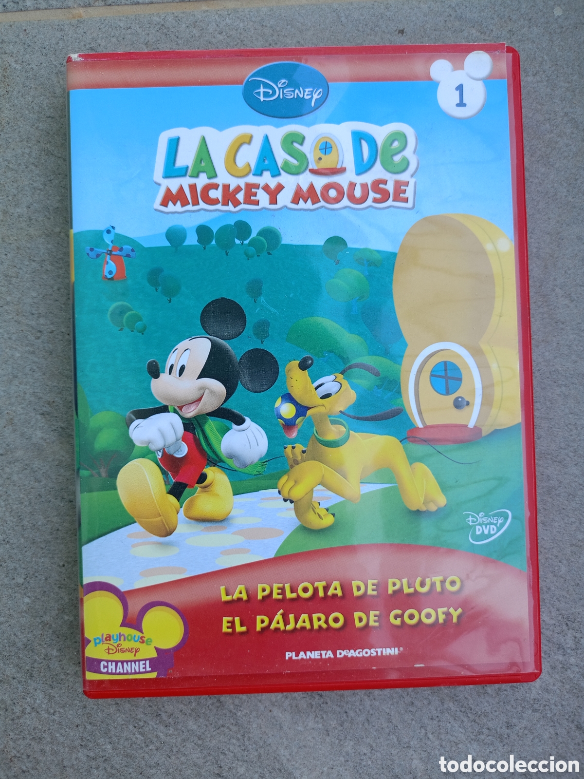 Series de TV: DVD - DISNEY / LA CASA DE MICKEY MOUSE 1 / LA PELOTA DE PLUTO + EL P&Aacute;JARO DE GOOFY
