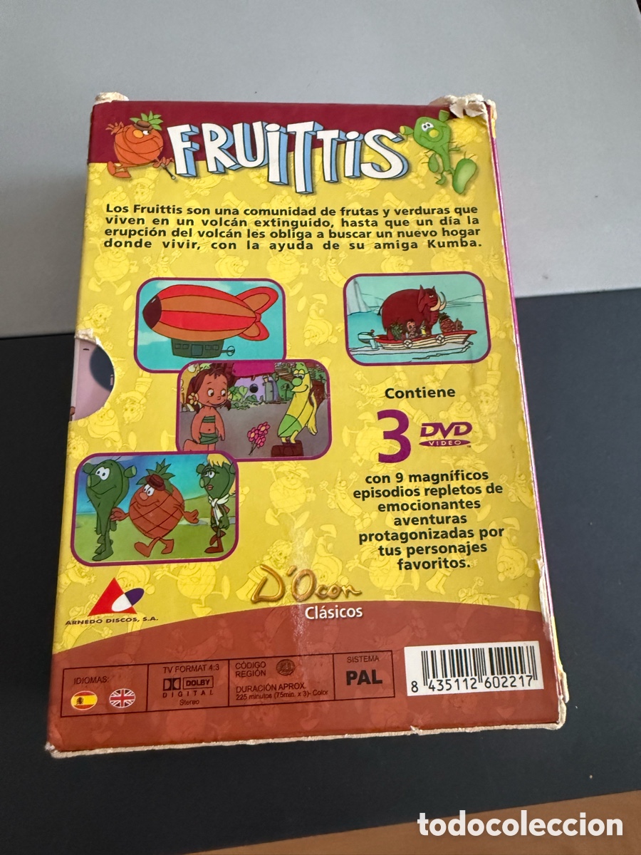 Series de TV: 3x DVD. LOS FRUITIS. 9 Episodios - Foto 3