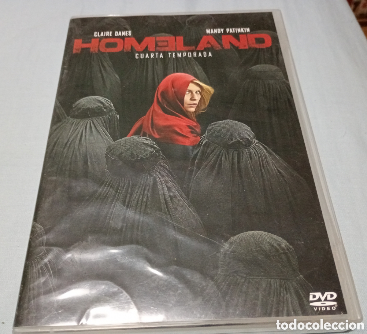 Series de TV: Homeland DVD cuarta temporada 4 discos