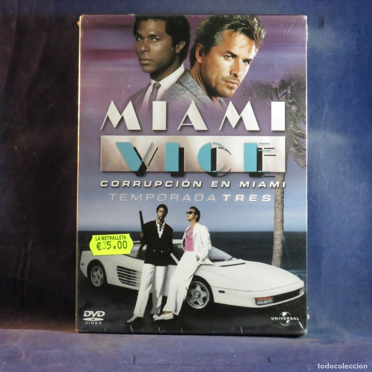 Series de TV: MIAMI VICE (TEMPORADA 3) - DVD