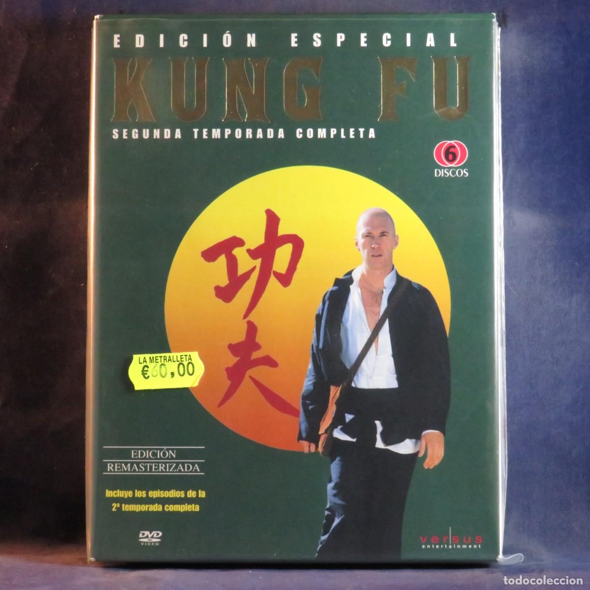 Series de TV: KUNG FU (EDICI&Oacute;N ESPECIAL) - SEGUNDA TEMPORADA COMPLETA - 6 DVD