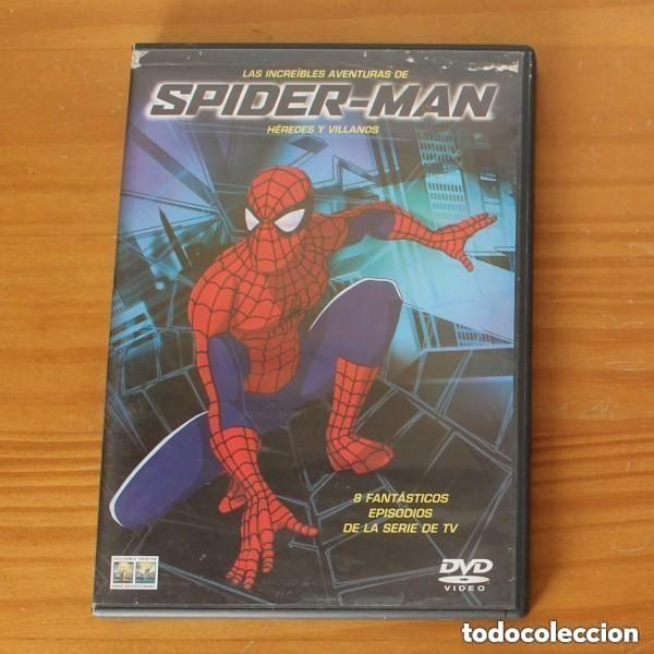 Series de TV: DVD SERIE -LAS INCREIBLES AVENTURAS DE SPIDER-MAN HEROES Y VILLANOS. 8 EPISODIOS SERIE MODERNA