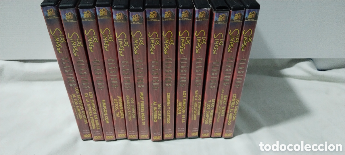 Series de TV: Lote 13 DVD Los Simpson Cl&aacute;sicos