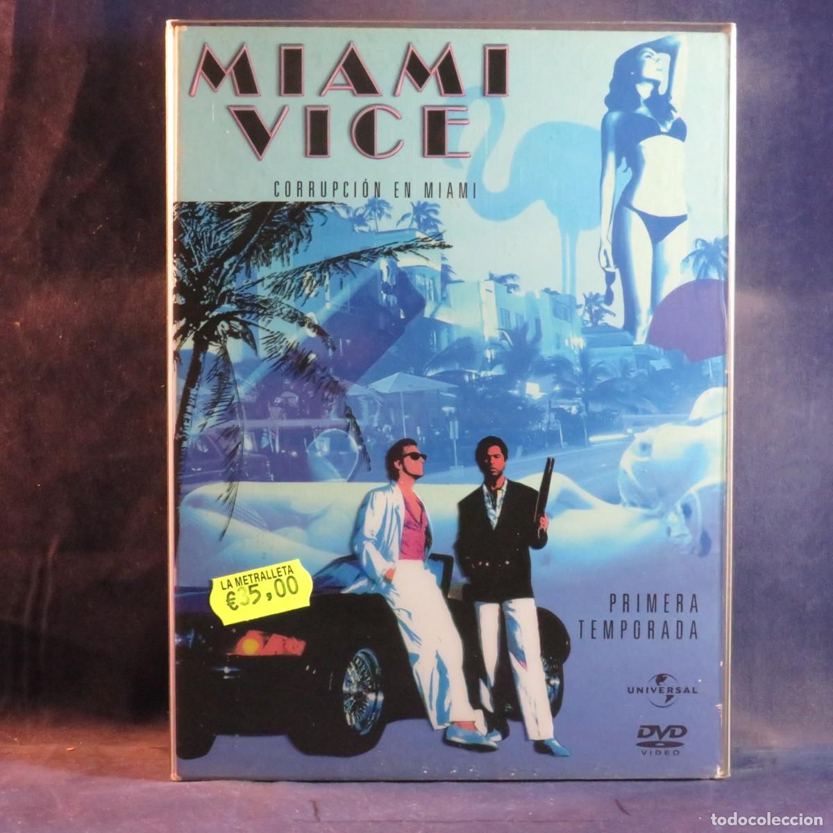 Series de TV: MIAMI VICE (TEMPORADA 1) - 8 DVD