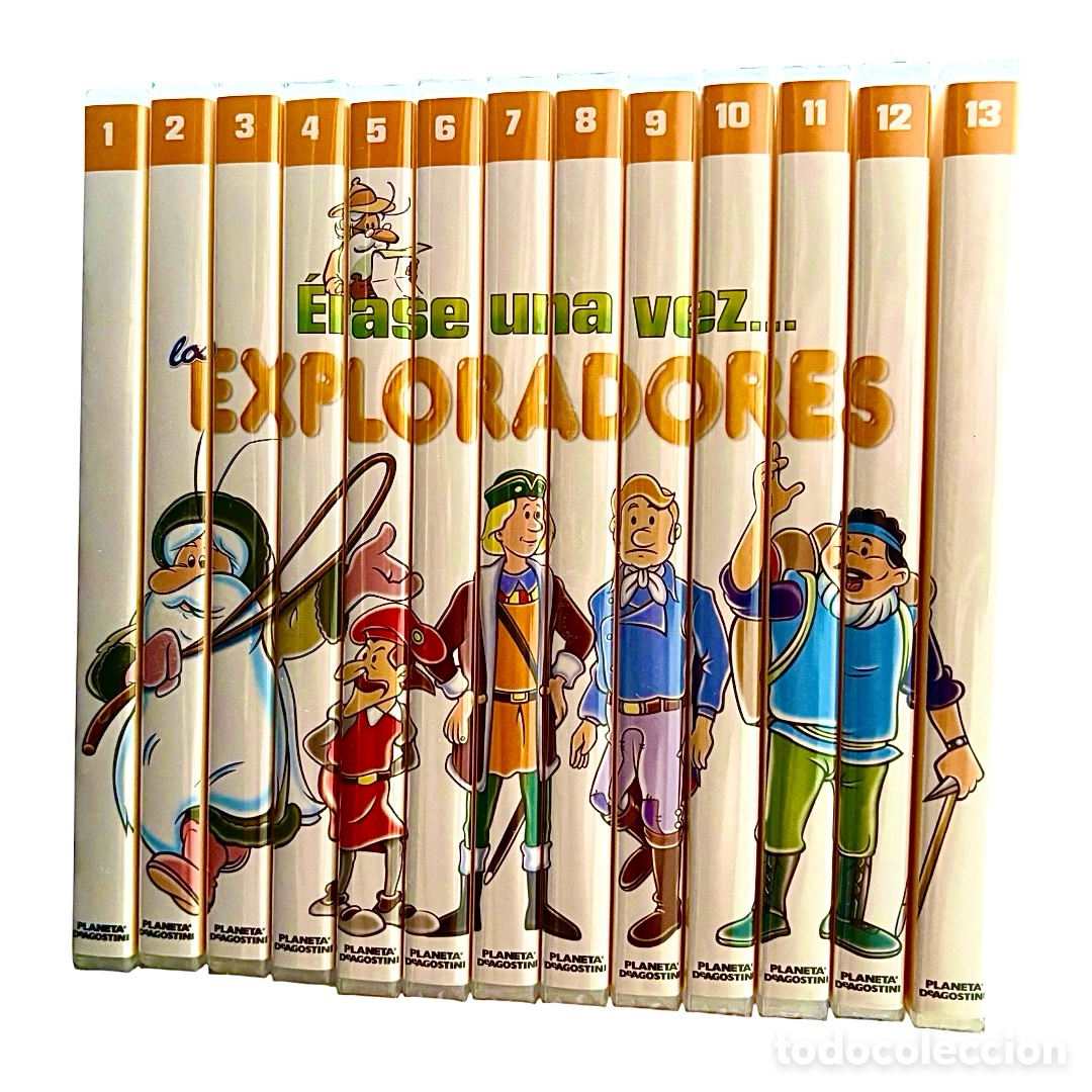 Series de TV: &Eacute;RASE UNA VEZ &hellip; LOS EXPLORADORES - 13 DVD NUEVOS Y PRECINTADOS - SERIE COMPLETA