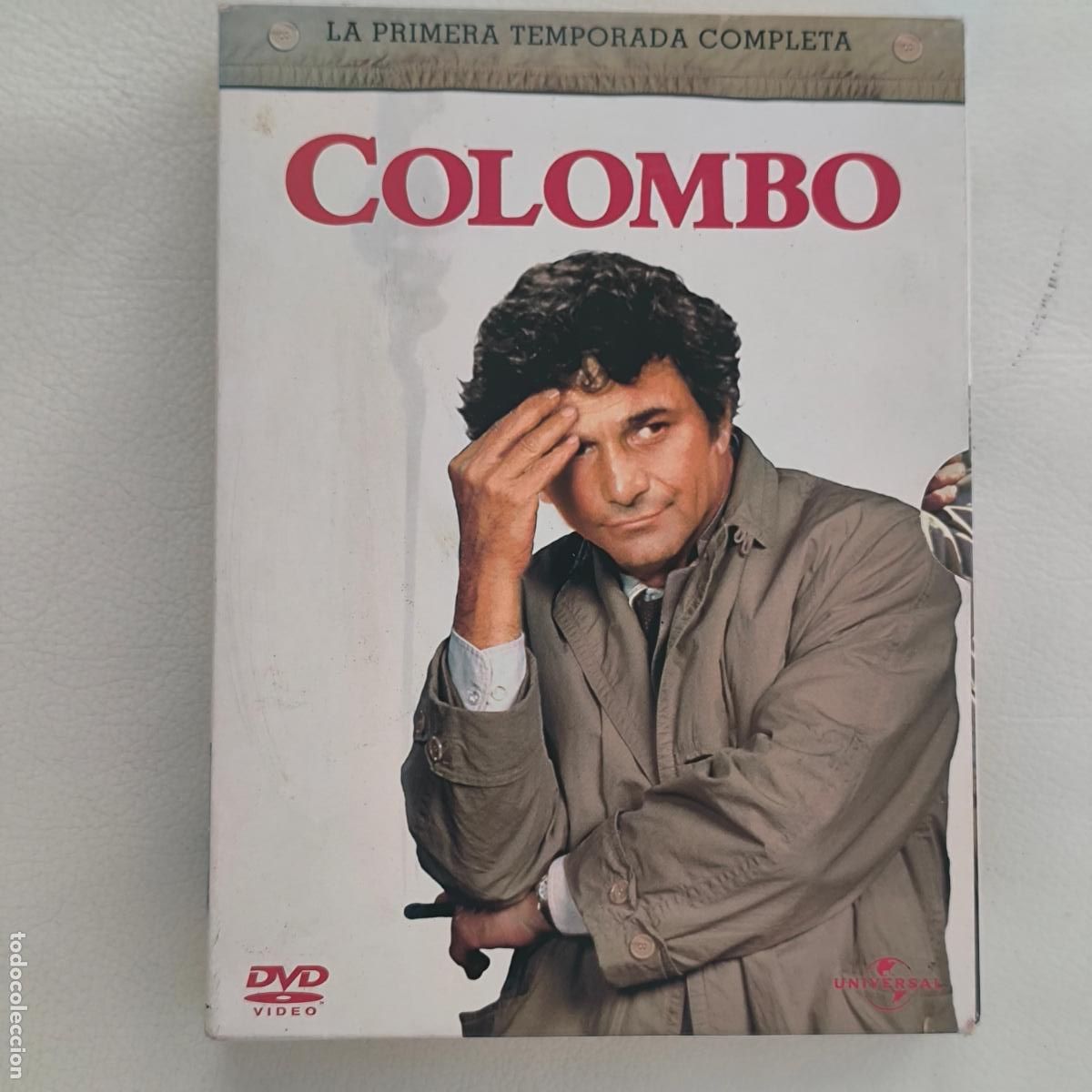 Series de TV: Colombo Temporada 1 Colombo Primera Temporada Colombo DVD Colombo Serie X6 DVD,S 6 DISCOS