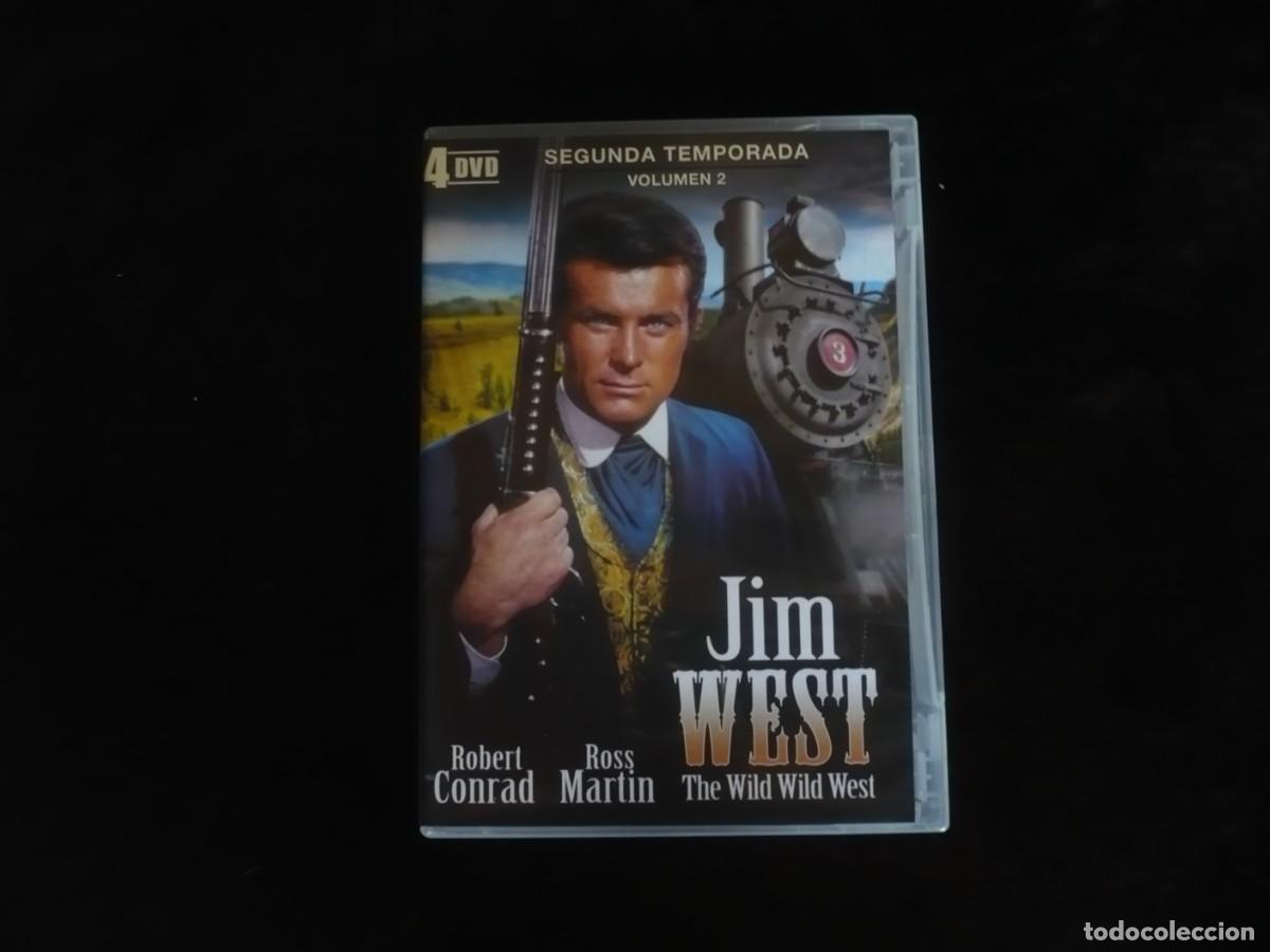 Series de TV: jim west - segunda temporada volumen 2 - con 4 dvd como nuevos