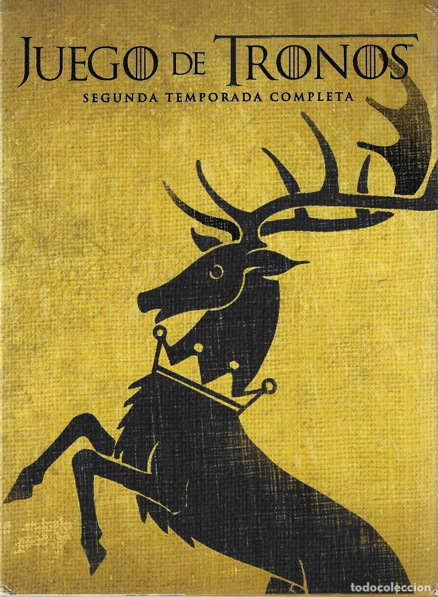 Series de TV: JUEGO DE TRONOS SEGUNDA TEMPORADA COMPLETA (5 DVD)