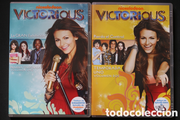 Series de TV: DVD. VICTORIOUS. 1&ordf; TEMPORADA COMPLETA. Volumen 1 y 2. Nickelodeon. Edici&oacute;n espa&ntilde;ola Inencontrable