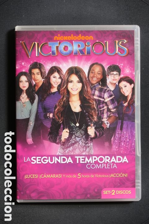 Series de TV: DVD. VICTORIOUS 2&ordf; TEMPORADA COMPLETA. Nickelodeon. Edici&oacute;n espa&ntilde;ola inencontrable.