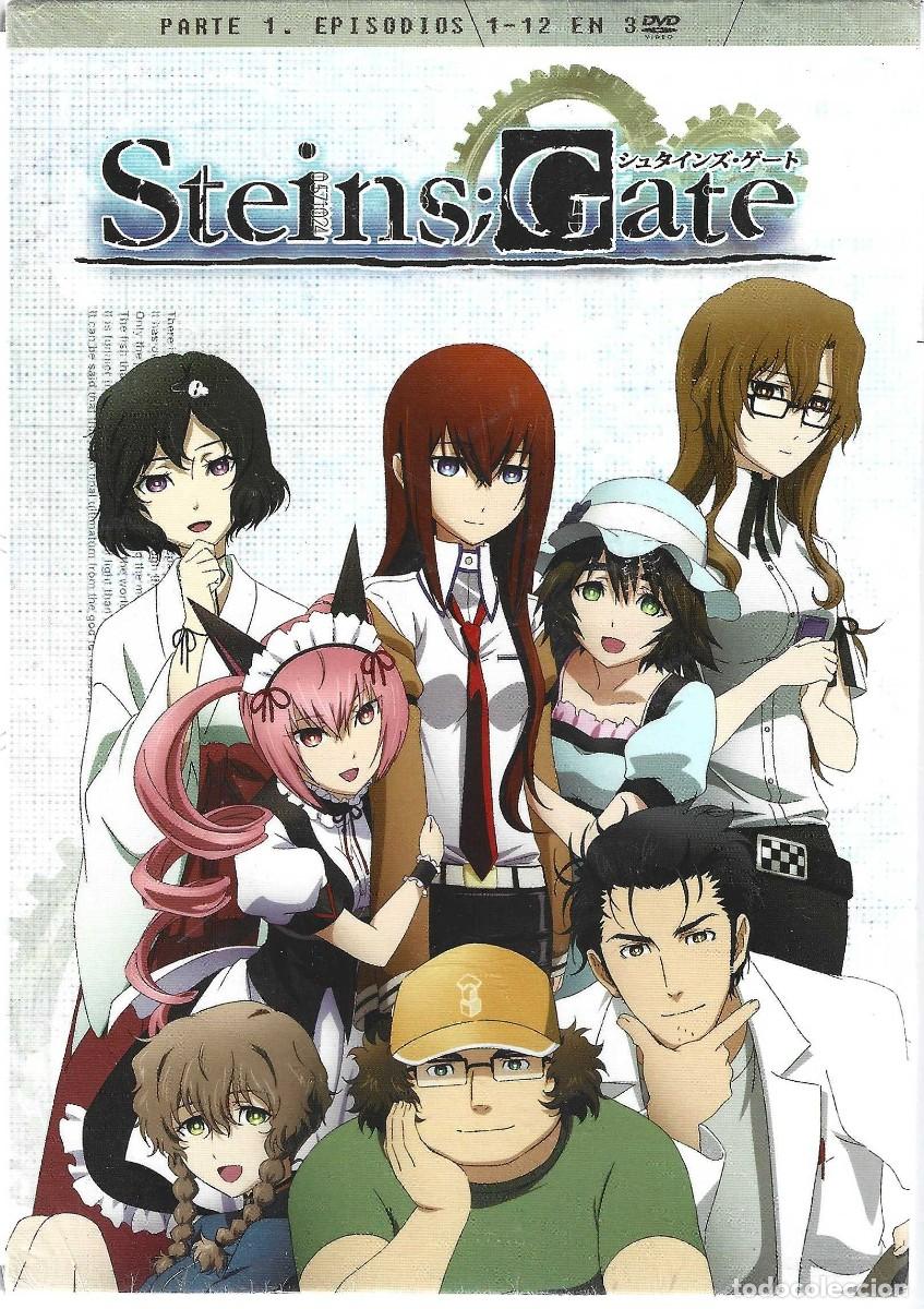 Series de TV: STEINS; GATE PARTE 1 EPISODIOS 1 - 12 (3 DVD) PRECINTADO