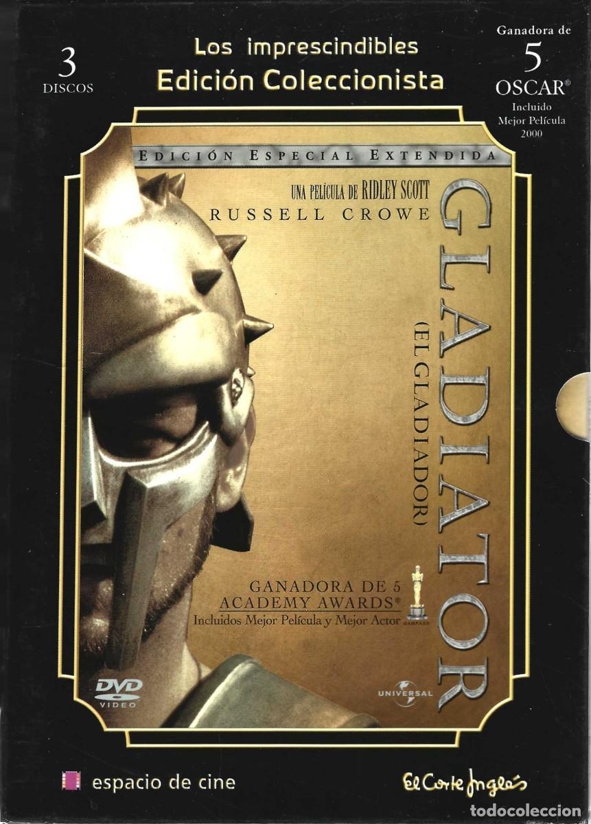 Series de TV: GLADIATOR EDICI&Oacute;N ESPECIAL EXTENDIDA (3 DVD)