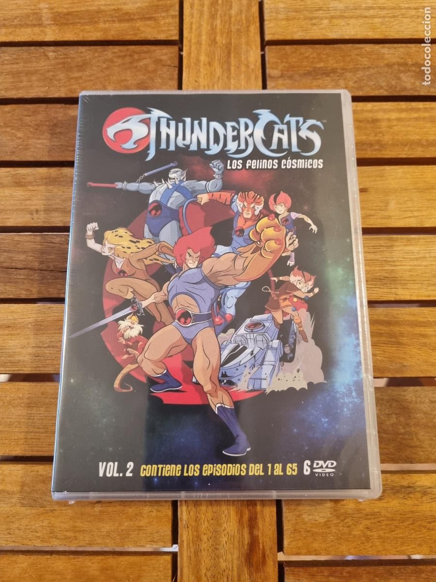 Series de TV: Thundercats - Los felinos c&oacute;smicos - Vol. 2 - 6 DVD - DVD nuevo