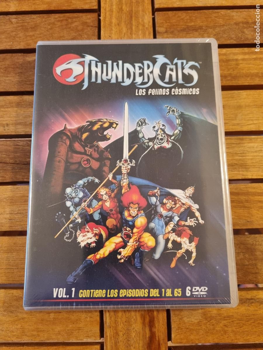 Series de TV: Thundercats - Los felinos c&oacute;smicos - Vol. 1 - 6 DVD - DVD nuevo