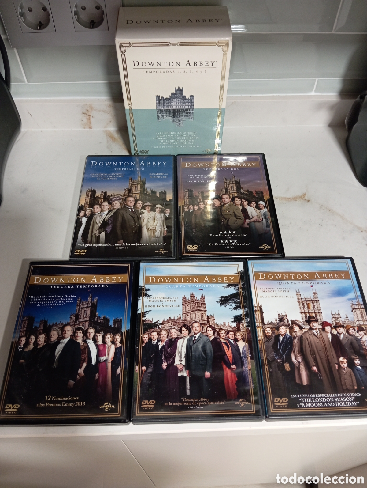 Series de TV: DOWNTON ABBEY &ndash; SERIE COMPLETA 5 TEMPORADAS EN DVD + EXTRAS &ndash; COLECCI&Oacute;N