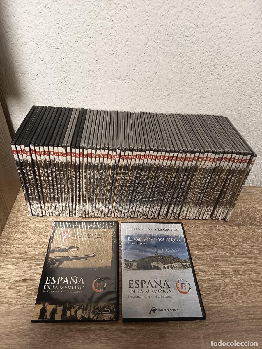 Series de TV: COLECCI&Oacute;N COMPLETA 60.DVD ESPA&Ntilde;A EN LA MEMORIA &rdquo; LA GACETA &rdquo; 45.DVD PRECINTADOS