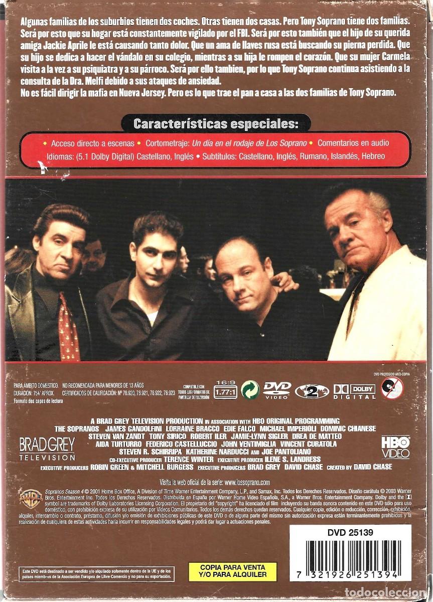Series de TV: LOS SOPRANO SERIE 3 ( 4 DVD) - Foto 3