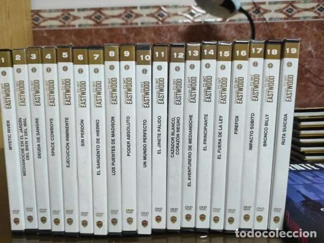 Series de TV: Colecci&oacute;n DVD Clint Eastwood (18 Pel&iacute;culas) LA 2 ESTA VENDIDA - PRECINTADAS