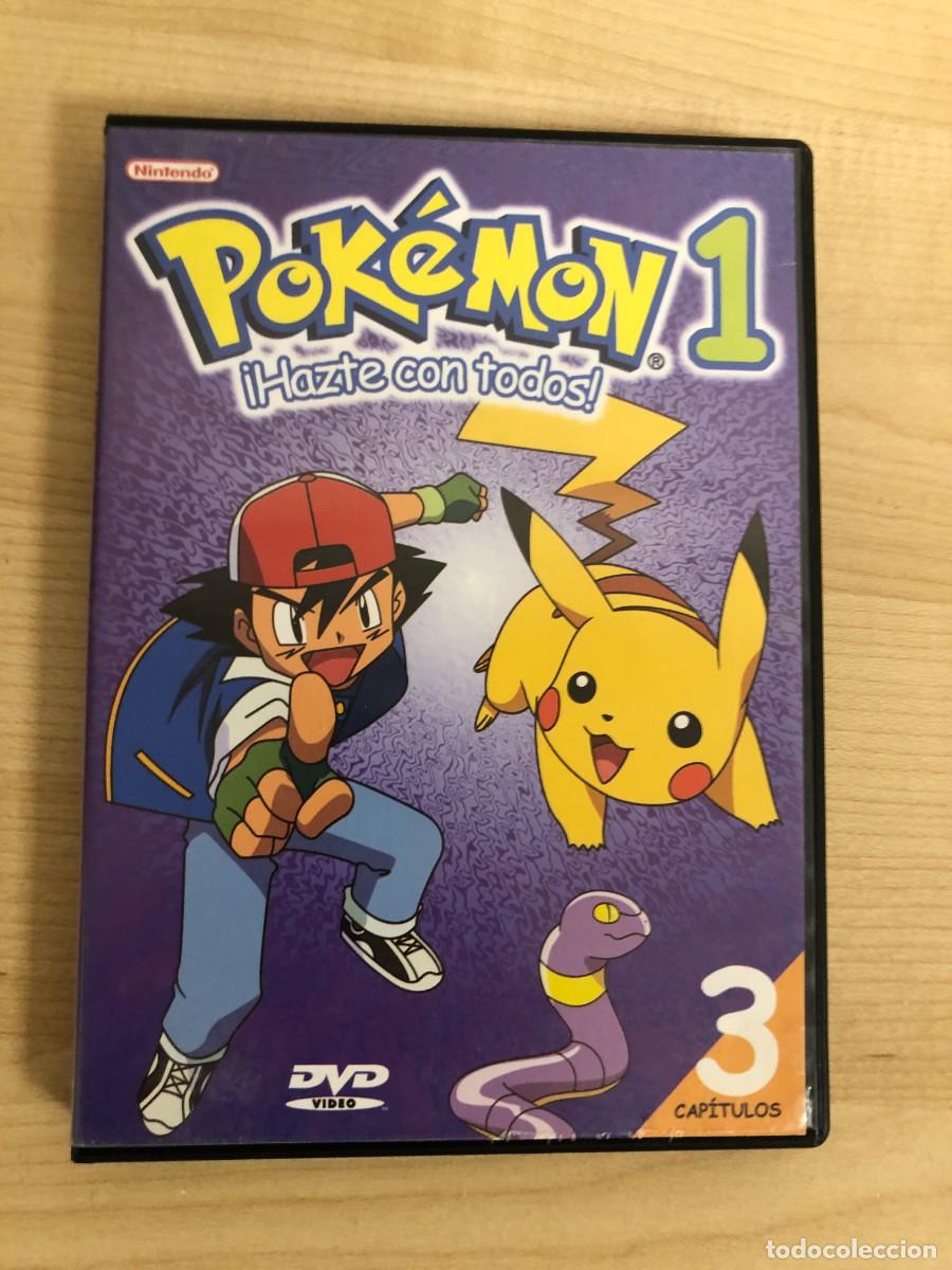Series de TV: Pokemon Hazte con Todos DVD Pikachu te Elijo a a Ti Emergencia Pokemon Ash Atrapa un Pokemon