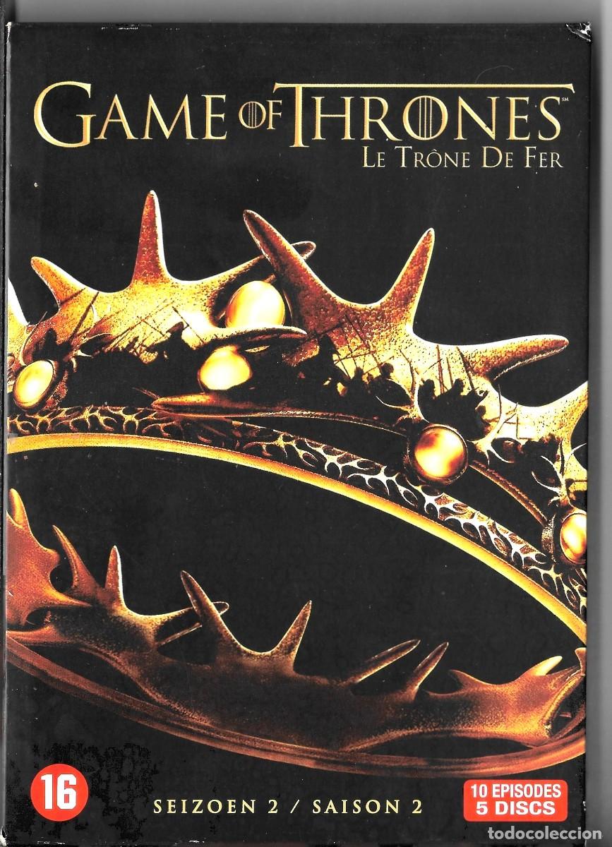 Series de TV: 20 DVD'S CON 4 TEMPORADAS COMPLETAS (2-3-4-5) DE JUEGO DE TRONOS. IDIOMAS,FRANCES,INGLES, NEERLANDES