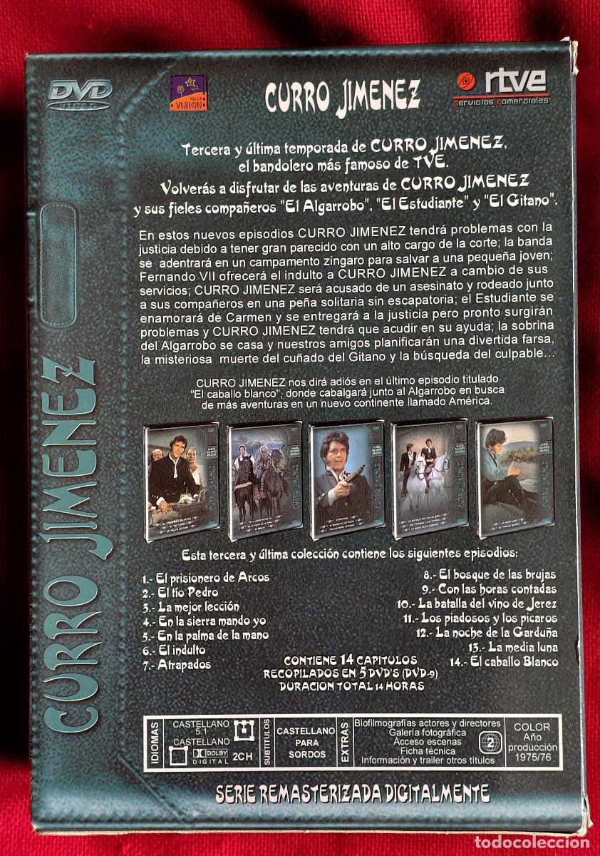 Series de TV: Curro Jim&eacute;nez. Tercera temporada completa. - Foto 3