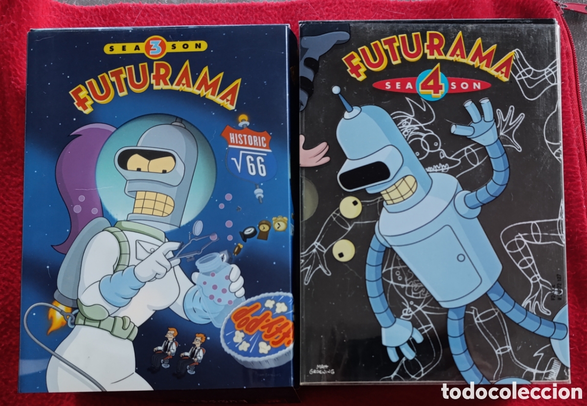 Series de TV: FUTURAMA - TEMPORADAS 3 Y 4 BONITAS EDICIONES AUDIO CASTELLANO EN TEMP 3 TEMP 4 INGLES,