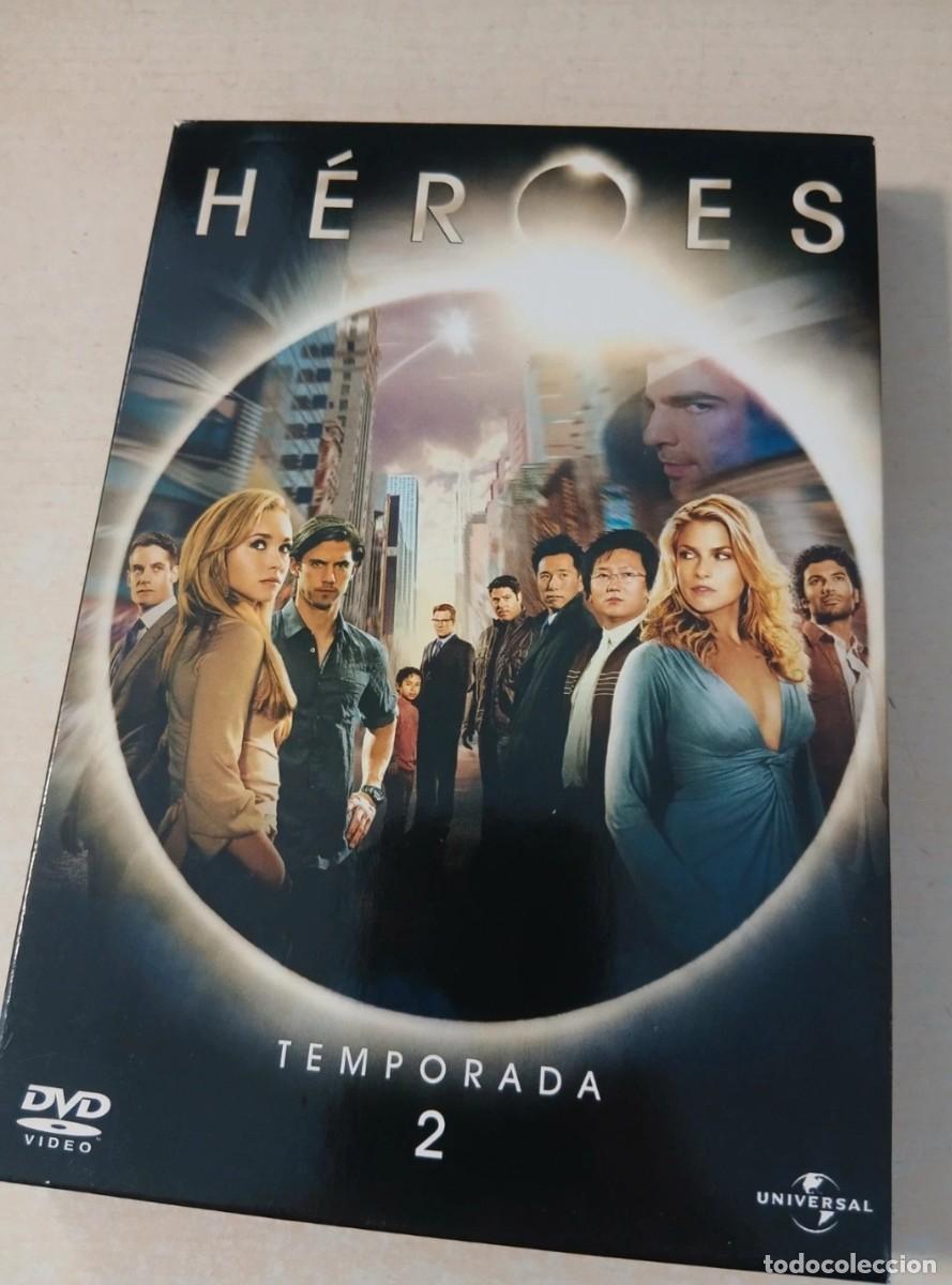Series de TV: Pack serie TV: Heroes- Segunda temporada 4 Dvds