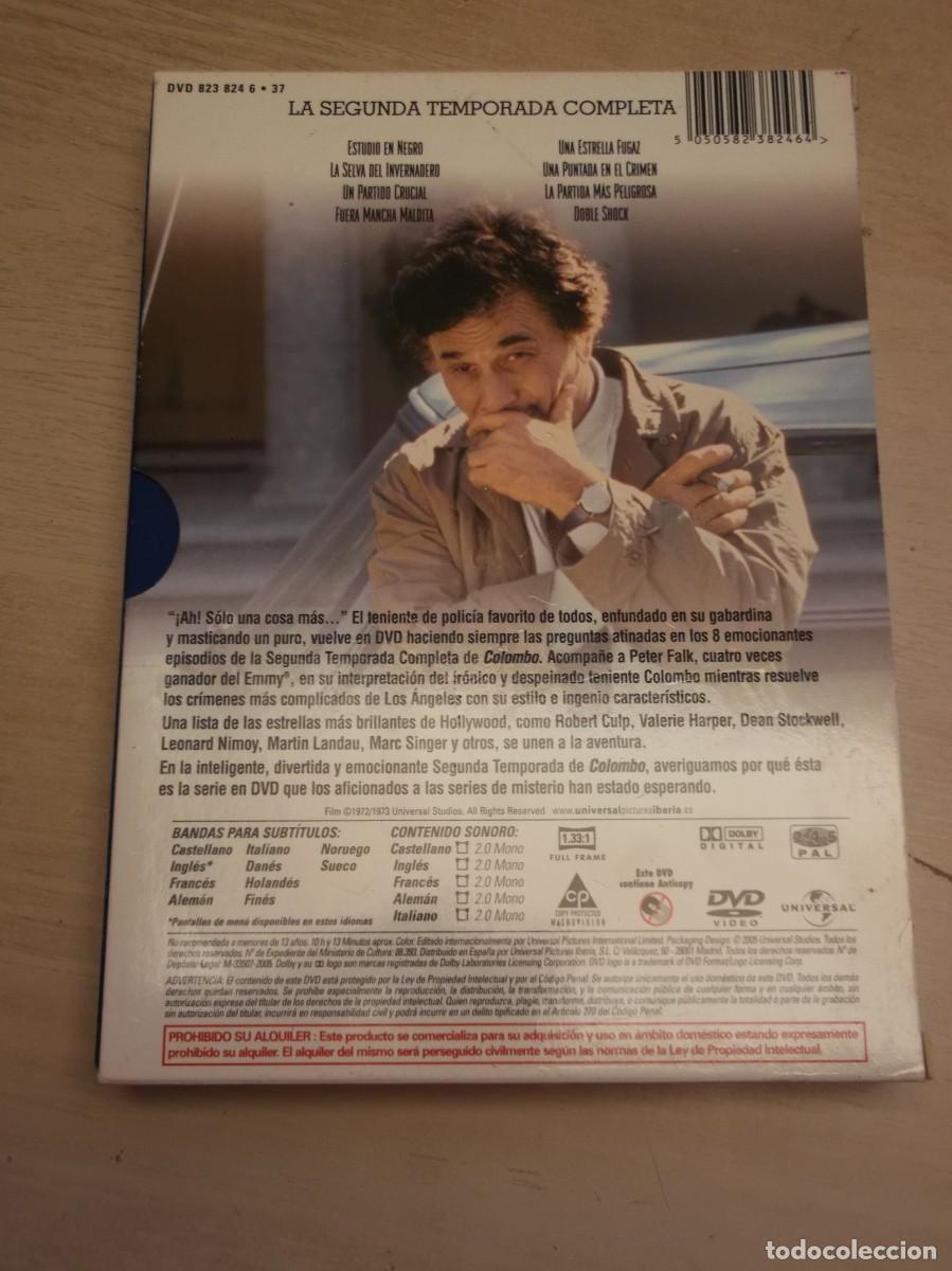 Series de TV: Colombo 2&ordf; Temporada DVD - Foto 2
