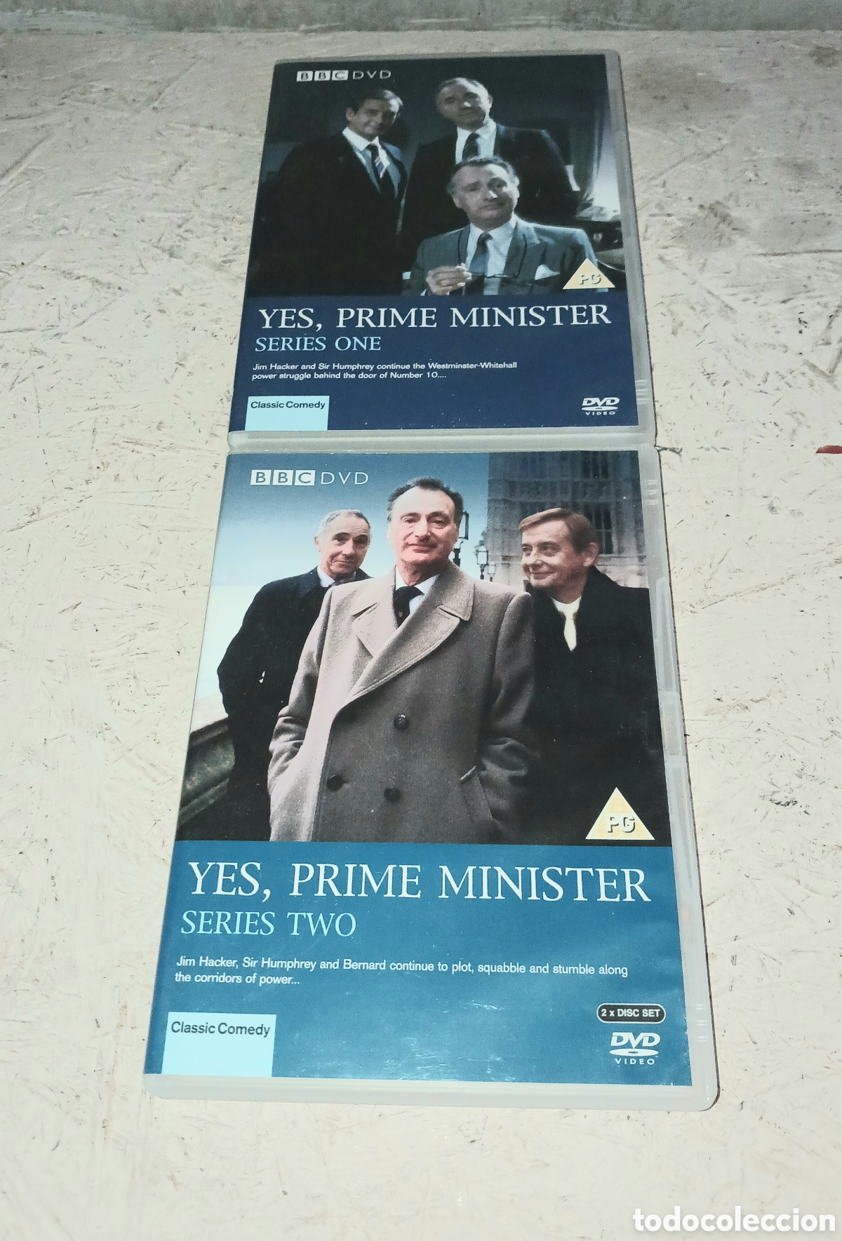Series de TV: Lote serie completa 2 DVDs: Yes, Prime Minister (S&iacute;, Primer Ministro) - Series 1 y 2 - BBC Comedia
