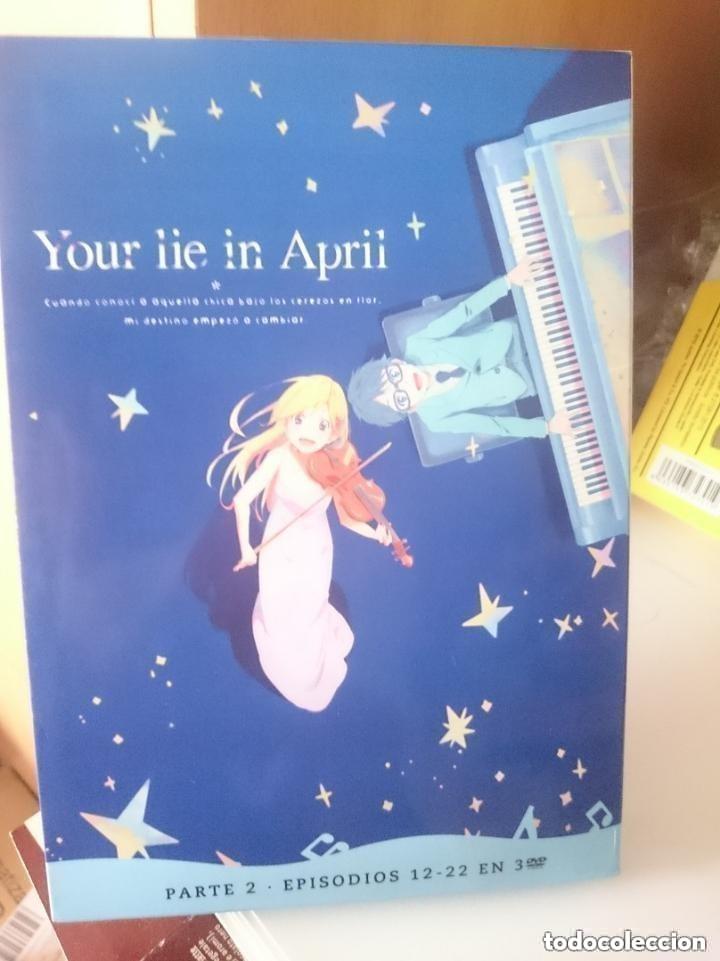 S&eacute;ries de TV: DVD - serie YOUR LIE IN APRIL Temorada con episodios 12 al 22 - 3 DVDs 250 Min.