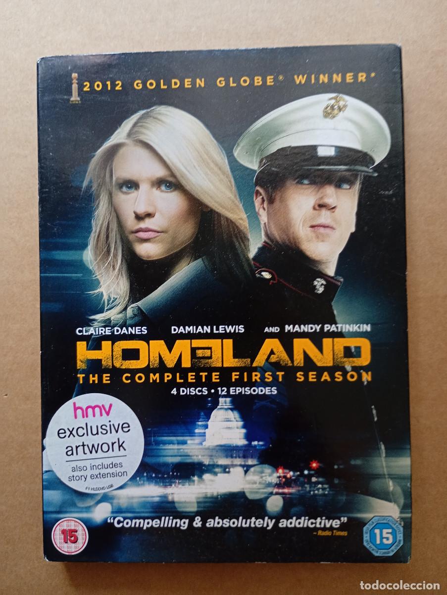 Series de TV: Homeland: The Complete First Season - 4 DVD Caja de Carton