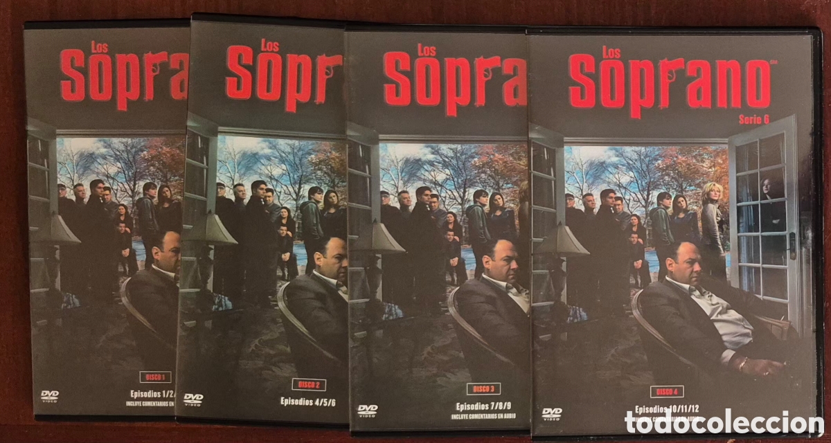 Series de TV: DVD X 4 DISCOS - LOS SOPRANO, SERIE 6 - Foto 4