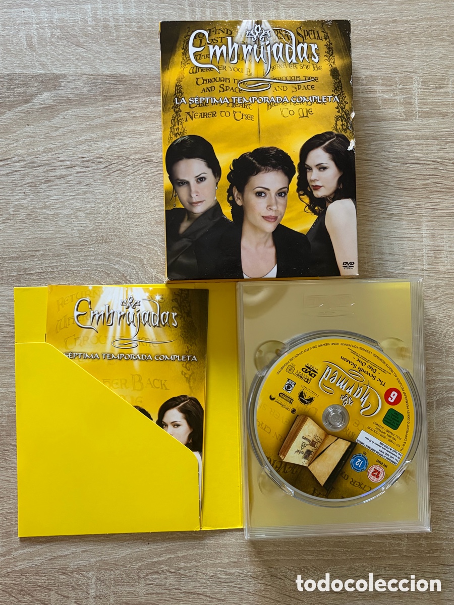 Series de TV: EMBRUJADAS &ndash; TEMPORADAS 7 Y 8 COMPLETAS &ndash; PRIMERA EDICI&Oacute;N ESPA&Ntilde;OLA &ndash; 6 DVD &ndash; PARAMOUNT