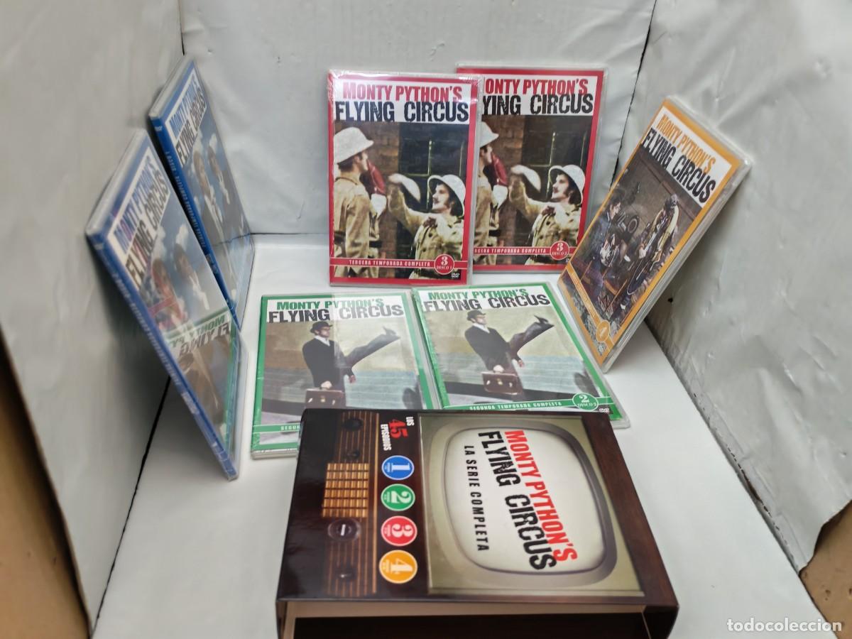 Series de TV: Pack Monty Python Flying Circus: Temporadas 1 a 4 (Estuche con los 45 episodios en 7 DVDs)